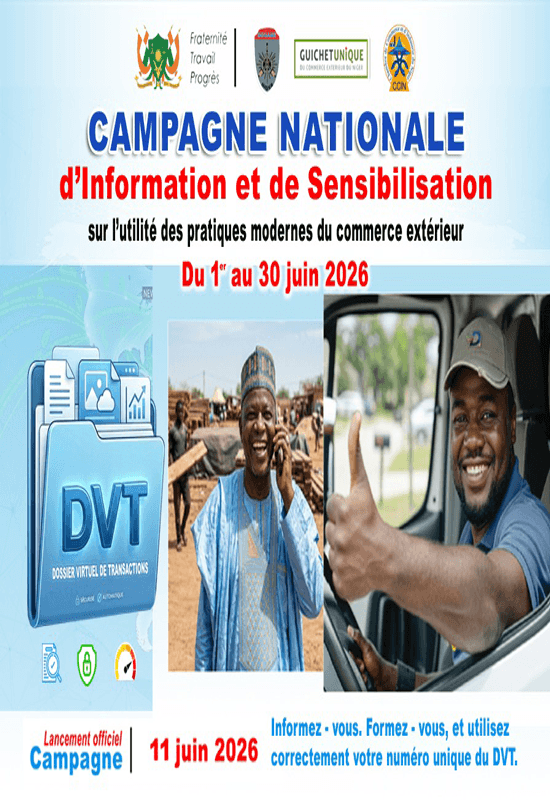 Campagne Nationale d'information et de sensibilisation 